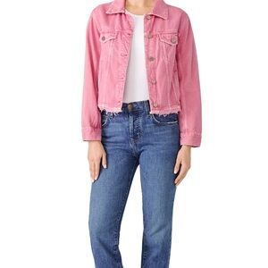 SANTUARY Pink Denim Jacket